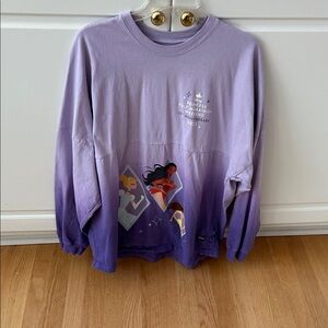 Disney Lavender Ombre Spirit Jersey Princess Half Marathon Long Sleeve